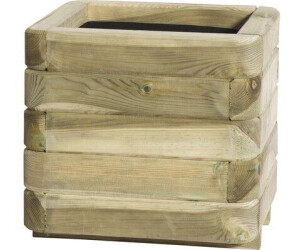 Hornbach Pflanzkübel Toscana Holz 40x40x35cm braun ab 54,99