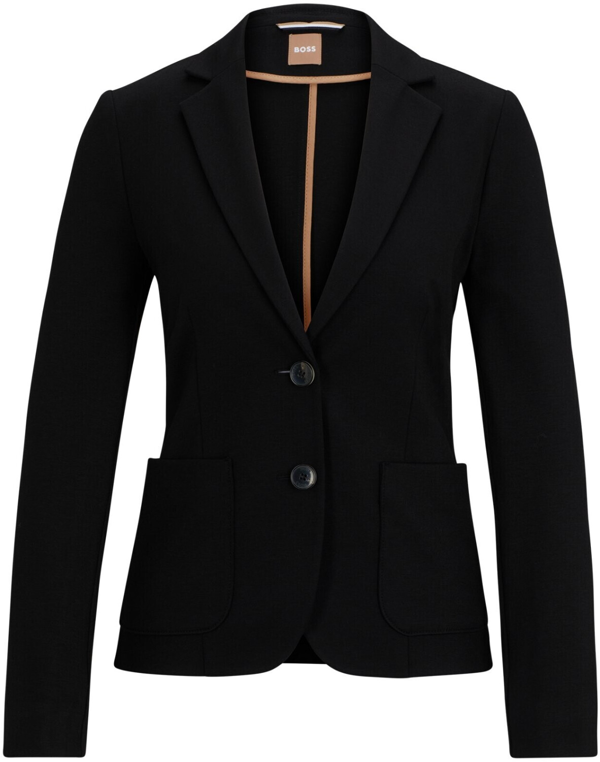 Hugo Boss Extra slim-fit blazer with partial lining Jonalahra 50490040 black