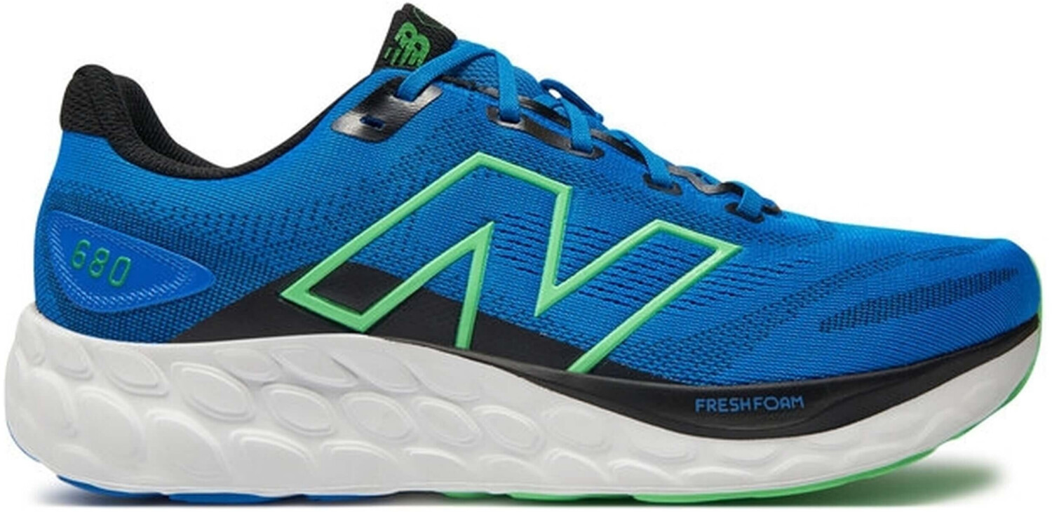 New Balance Fresh Foam 680 v8 blue oasis/lime leaf/black