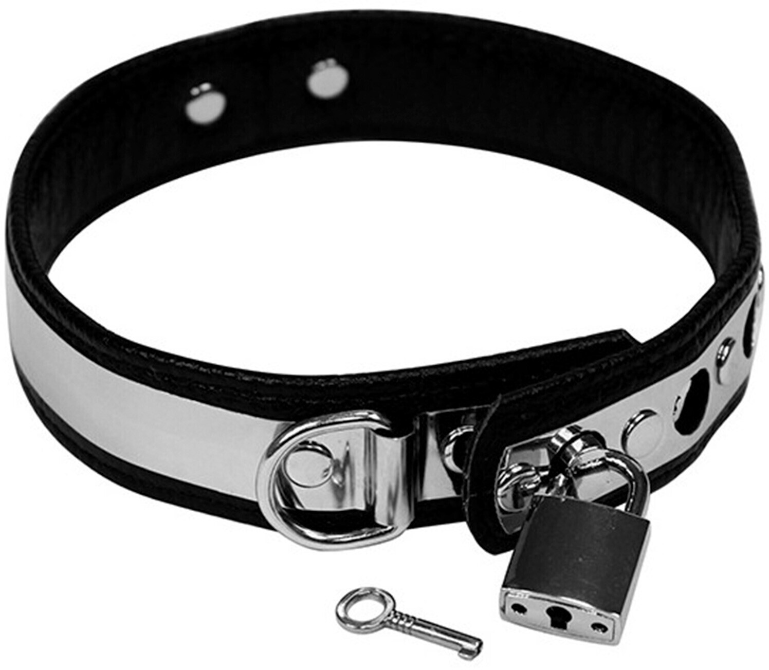 Rimba Collar with lock silver