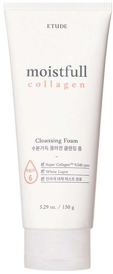 Photos - Other Cosmetics Etude House Moistfull Collagen Cleansing Foam  (150g)