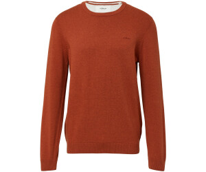 S.Oliver 2143173 Pullover Uomo Girocollo, Maglione Con Logo Ricamato, Cotone Morbido, Casual