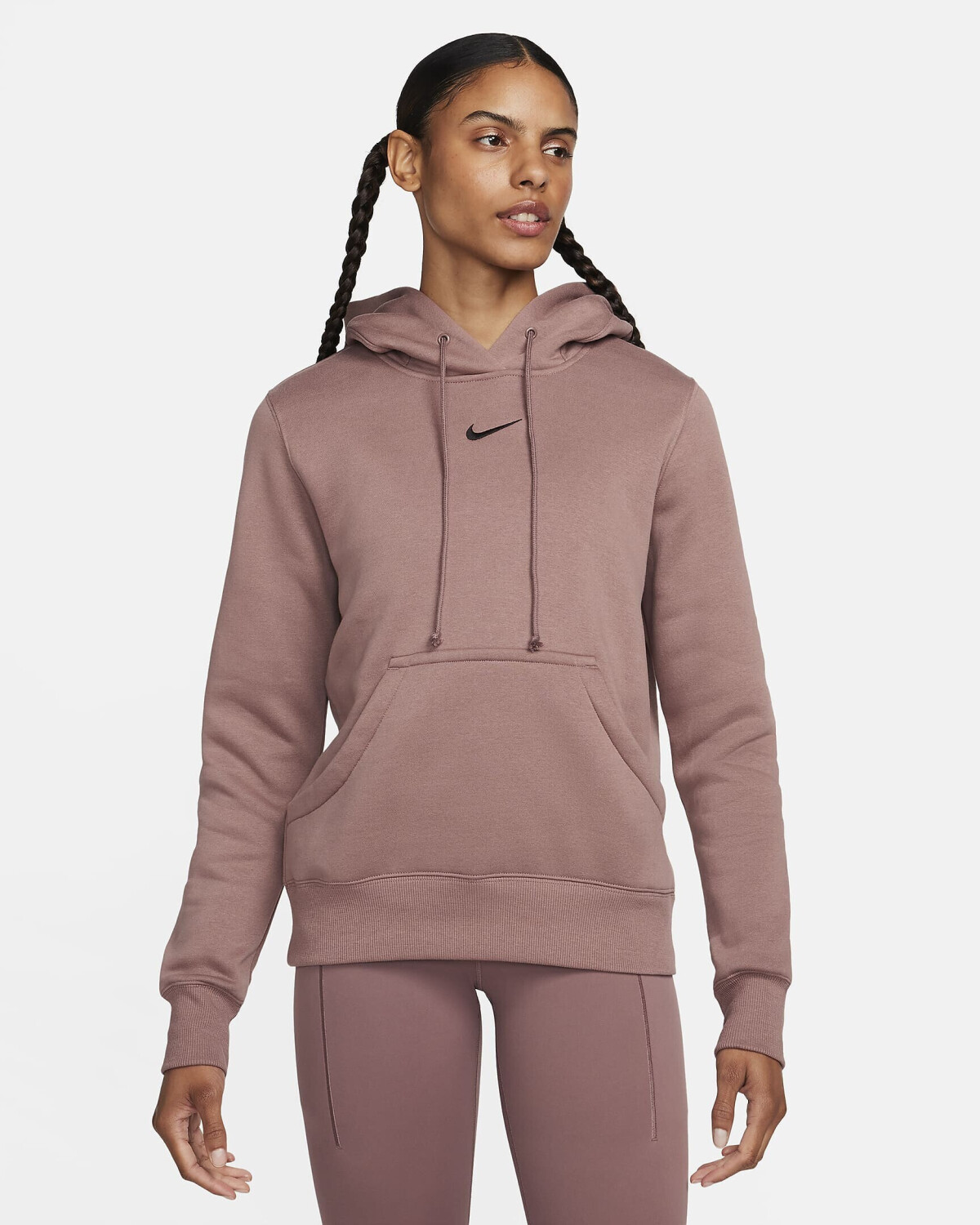 Nike Sportswear Phoenix Fleece DQ5872 smokey mauve black ab 64 99 Preisvergleich bei idealo