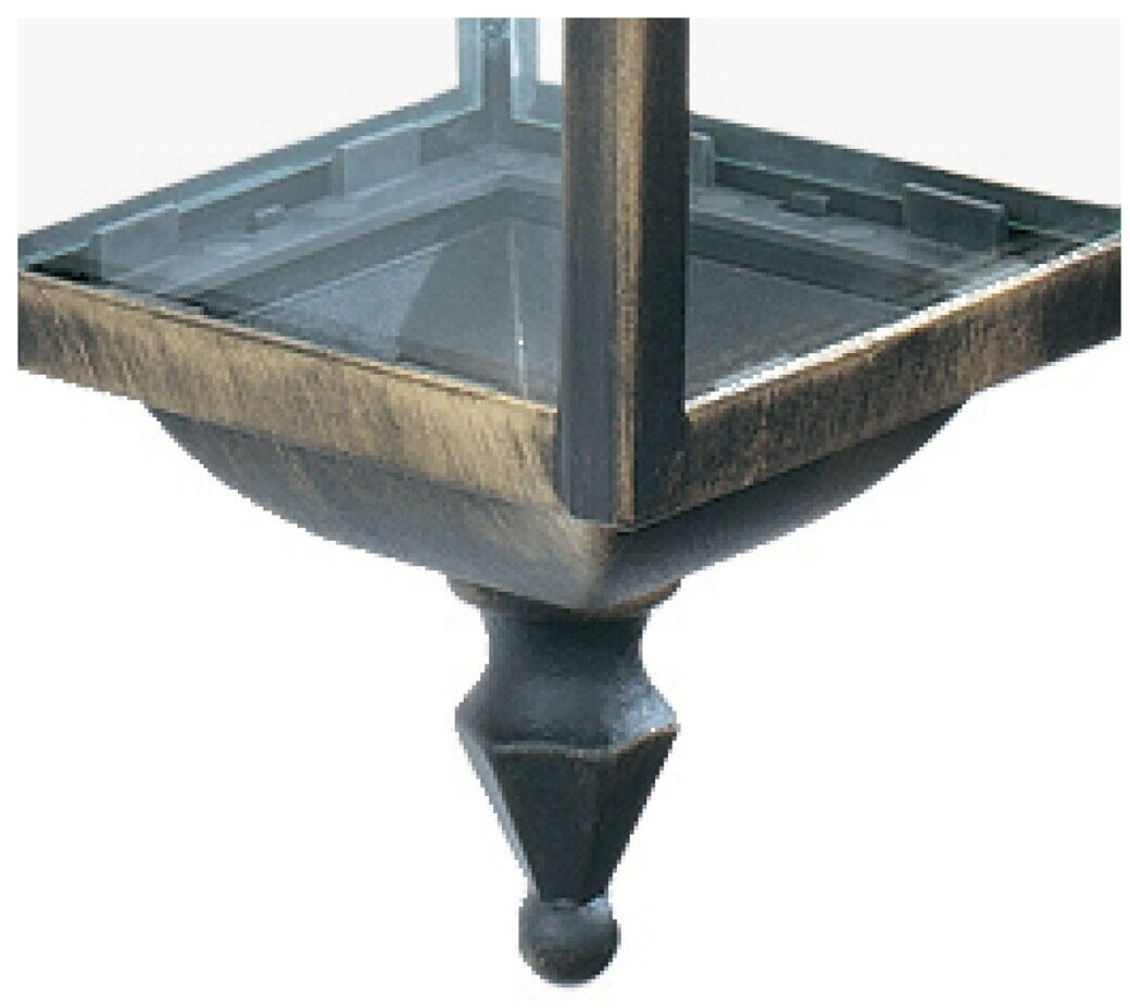 Searchlight New Orleans outdoor wall light, lantern downwards