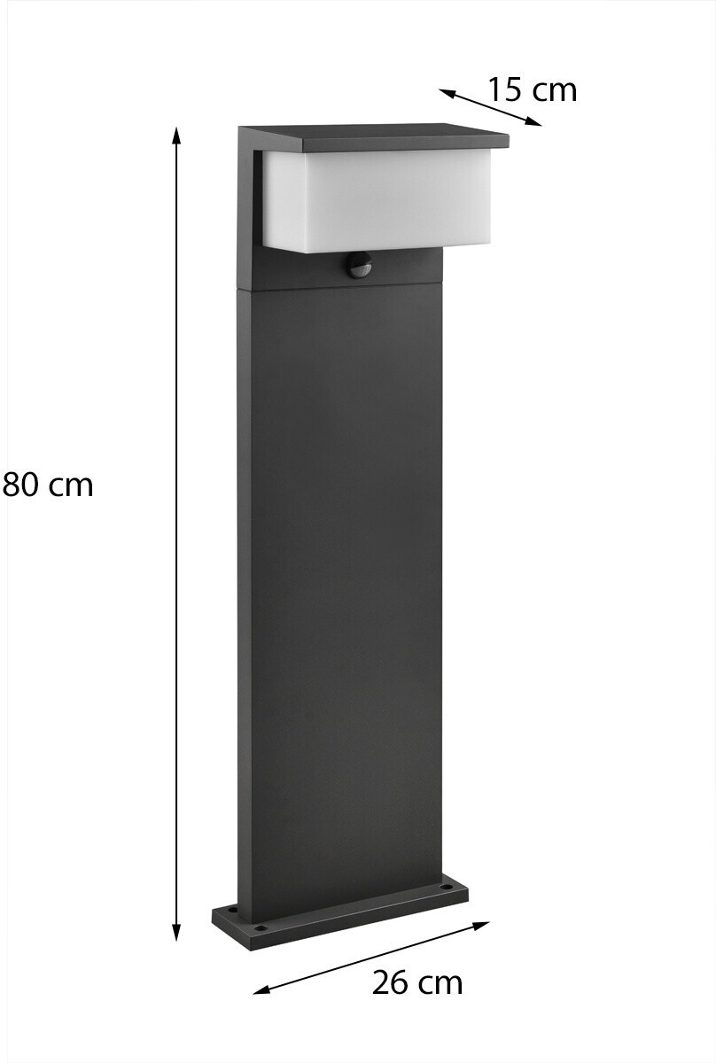 Trio Nestos LED path light with motion sensor, IP54