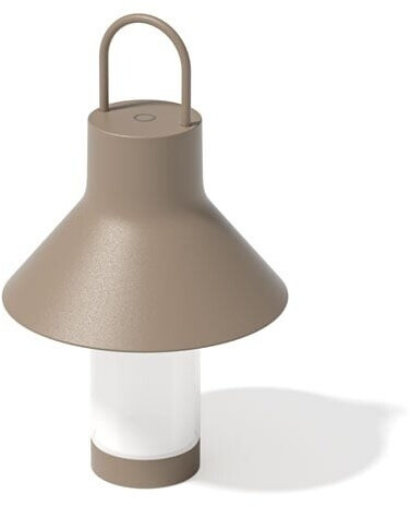 Loom Design Shadow Small LED battery table lamp, beige, IP65