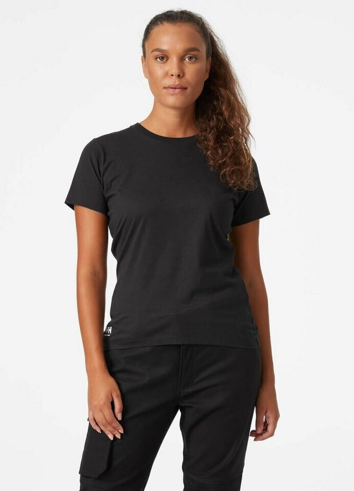 Helly Hansen Female Shirt 79163 W Manchester T-Shirt 990 Black
