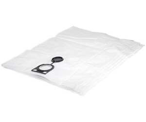vhbw 5x kompatibel mit Bosch GAS 35 L AFC, GAS 35, GAS 35 AFC, GAS 35 L, GAS 35 H AFC - Mikrovlies, 50cm x 33cm Weiß