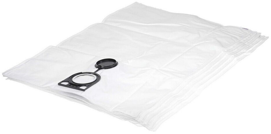 vhbw 5x kompatibel mit Bosch GAS 35 L AFC, GAS 35, GAS 35 AFC, GAS 35 L, GAS 35 H AFC - Mikrovlies, 50cm x 33cm Weiß