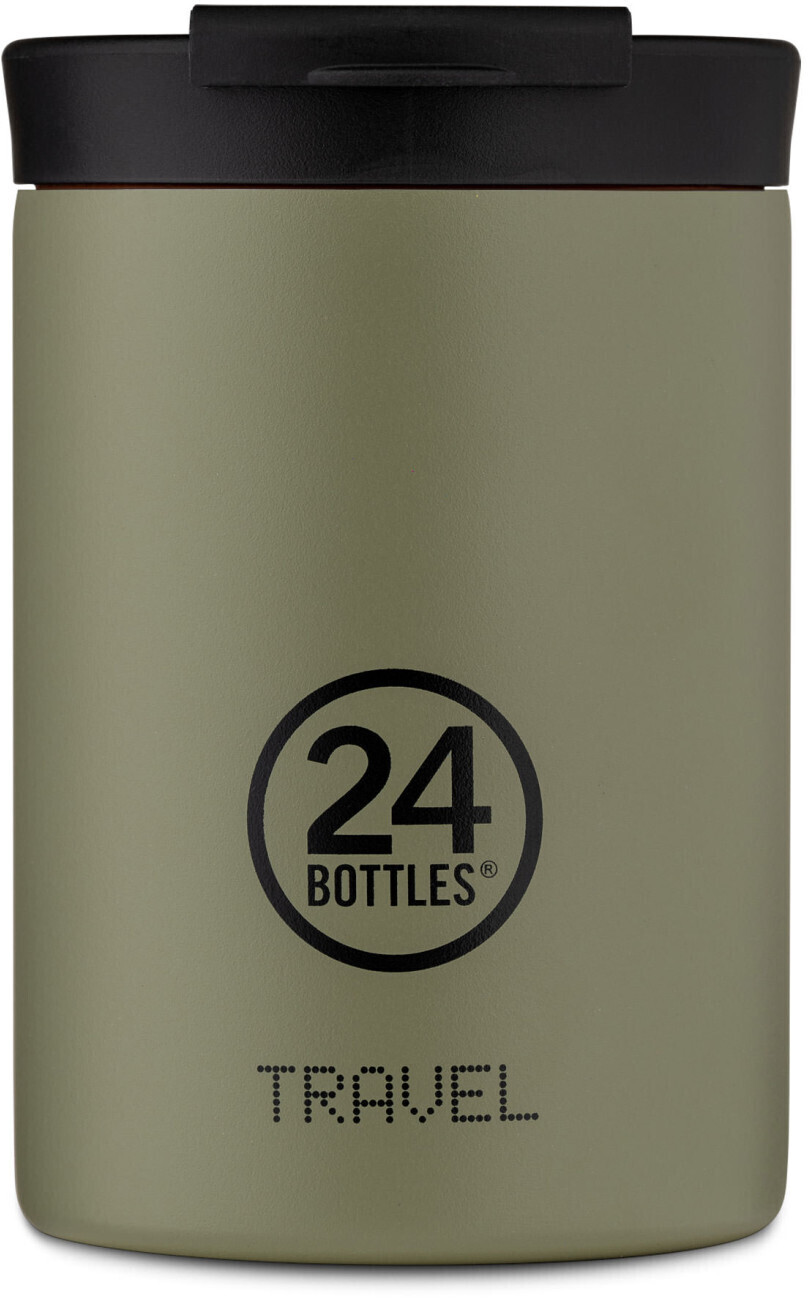 24Bottles Thermo mug 350 ml khaki green with coffee lid