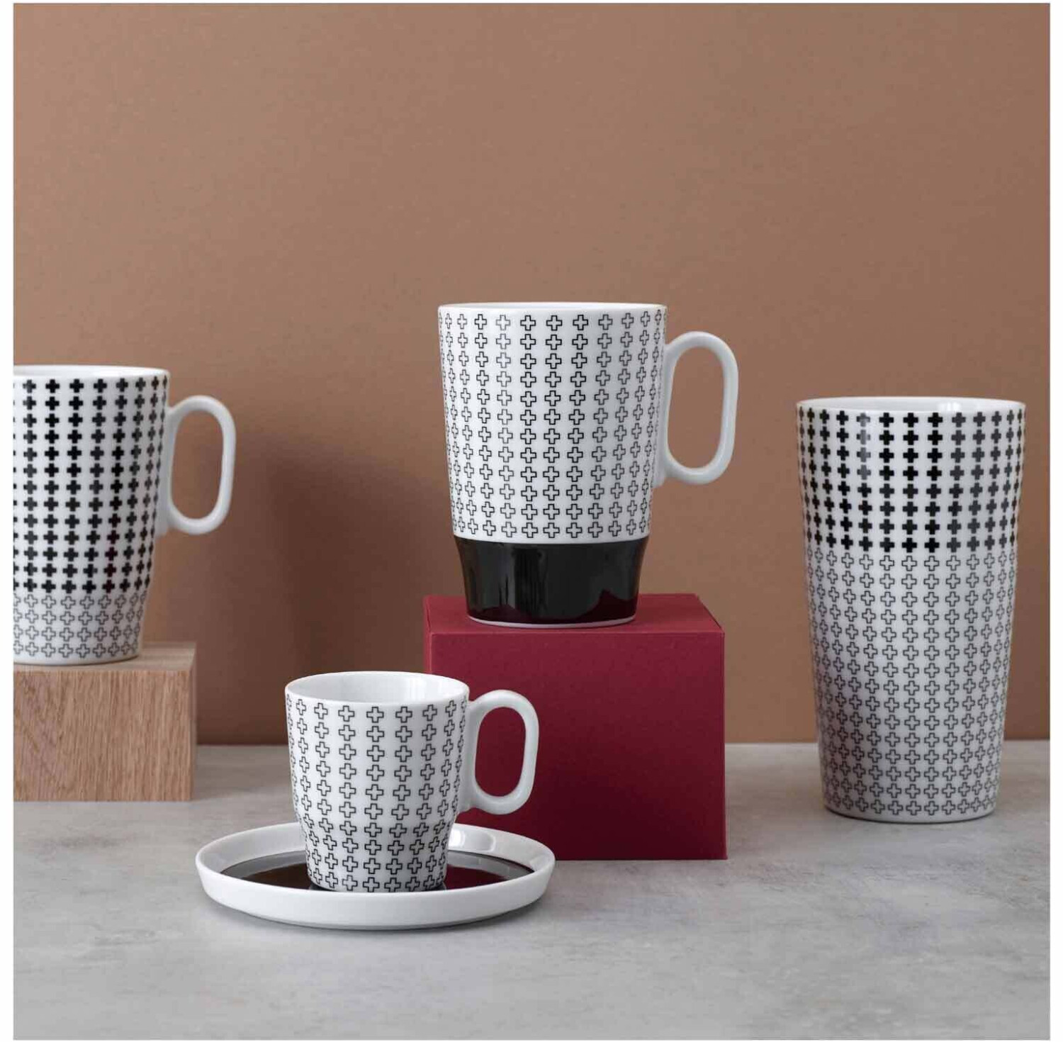 Ritzenhoff Coffee mug 0.5 l enjoyment class #3 black