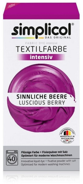 Simplicol Textilfarbe intensiv Sinnliche-Beere