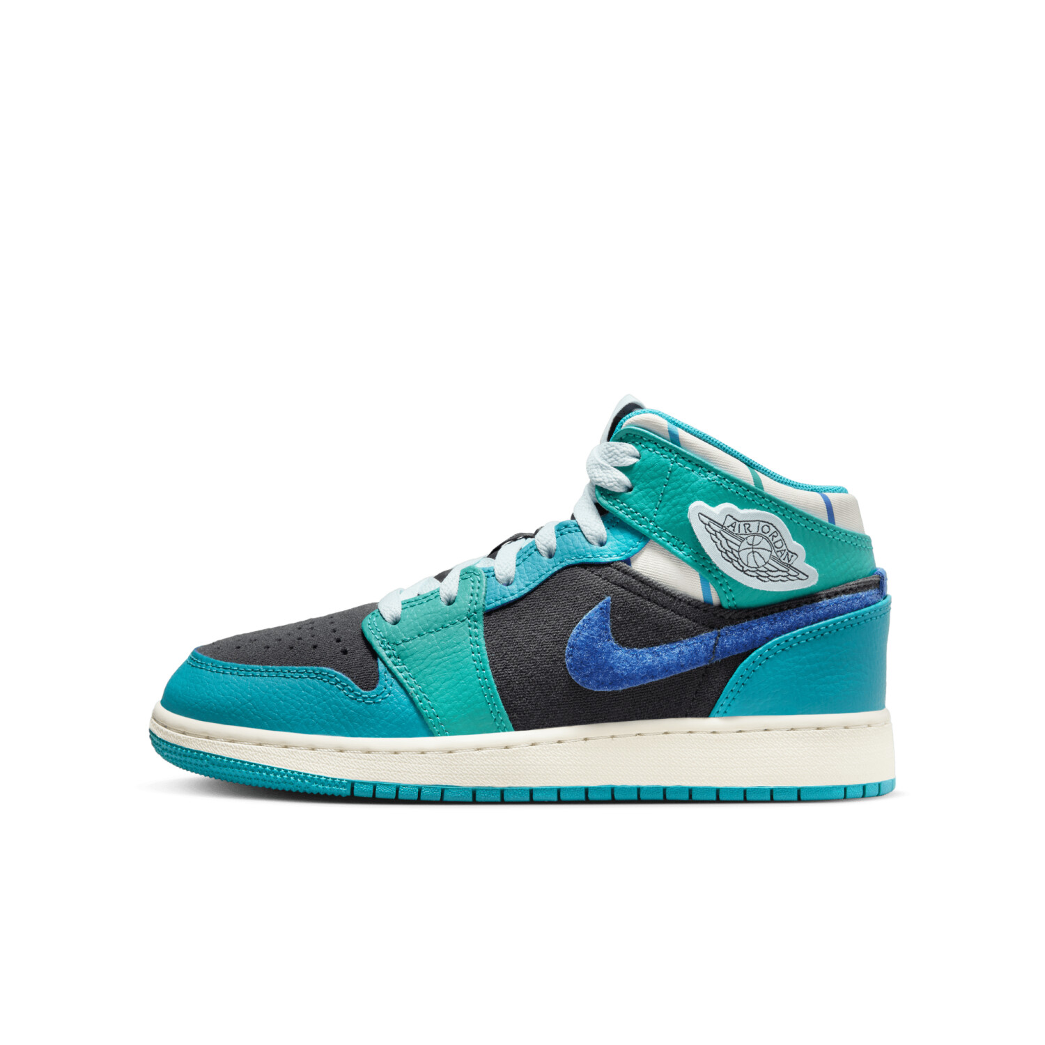 Nike Air Jordan 1 Mid Sneaker School anthracite aquatone new emerald glacier blue Where to Buy Availability Prices at idealo
