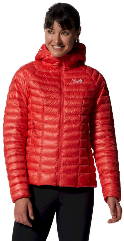 Mountain Hardwear Women's Ghost Whisperer Down Hooded Jacket solar pink