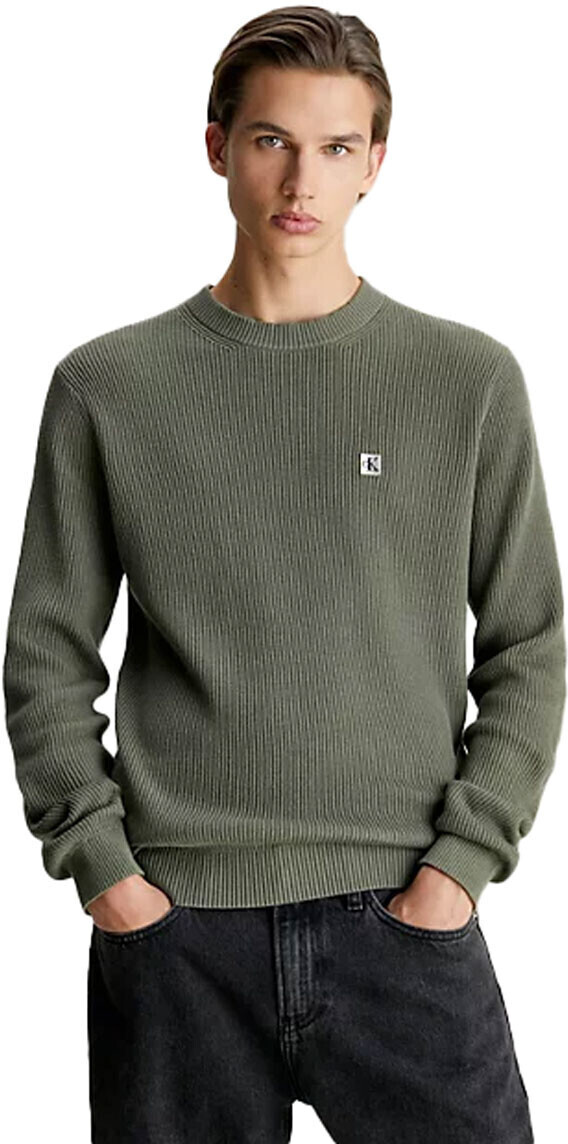Calvin Klein Pullover (J30J324598) green