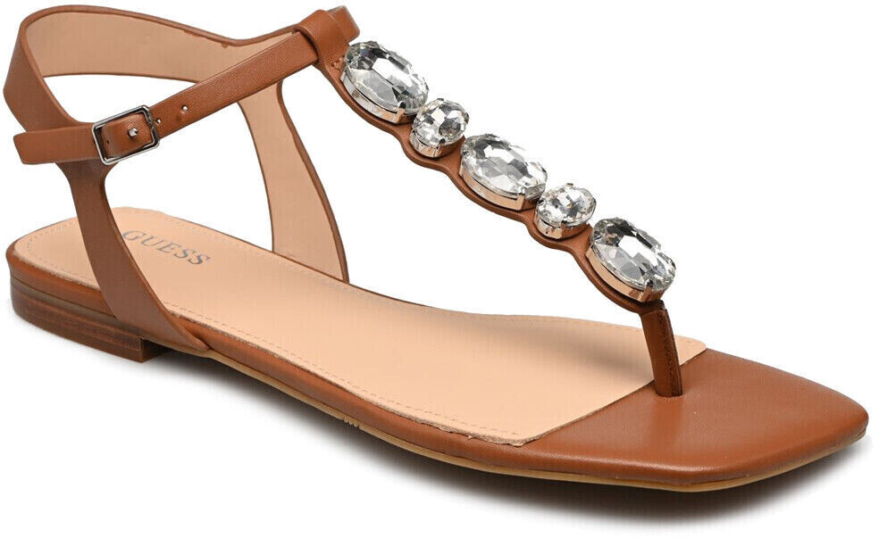 Guess Sandals FL6SEF LEA21 brown leather