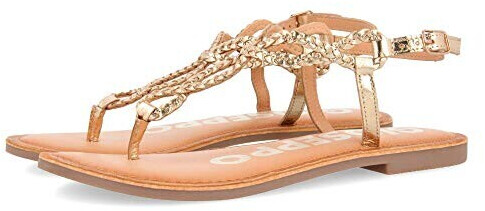 Gioseppo Fyffe Peeptoe Sandals gold