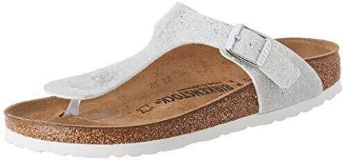 birkenstock gizeh silber schmal 38