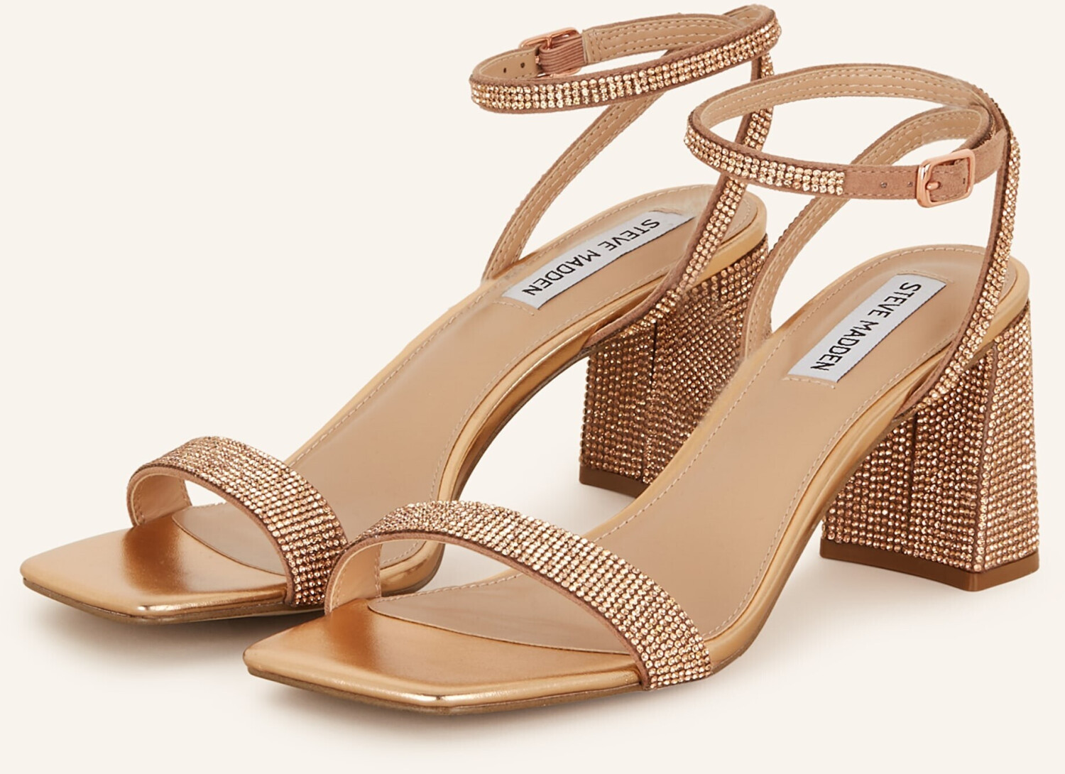 Steve Madden Sandaletten Luxe R Schmucksteinen rosegold Wo kaufen Verfugbarkeit Preise bei idealo