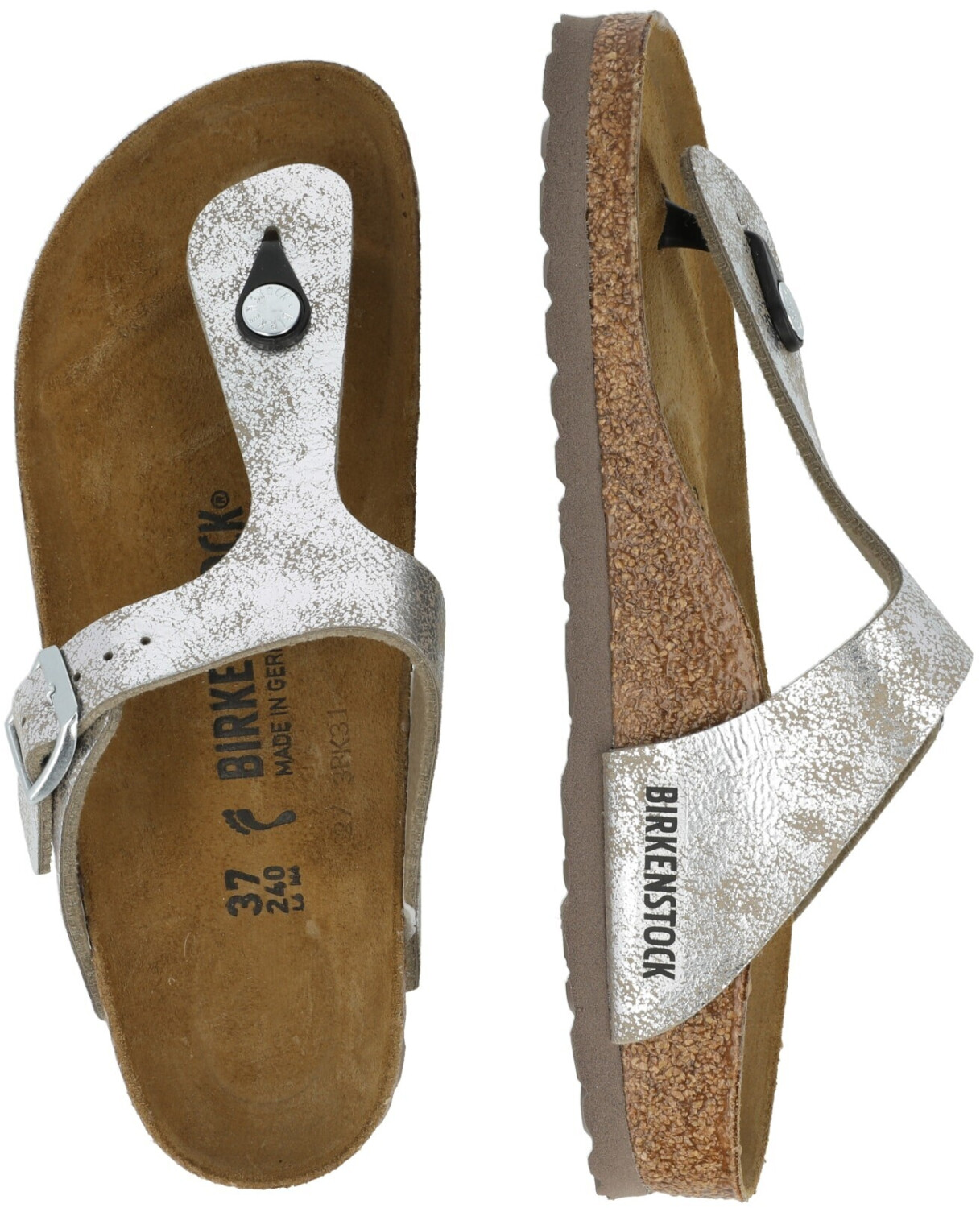 Birkenstock washed metallic discount