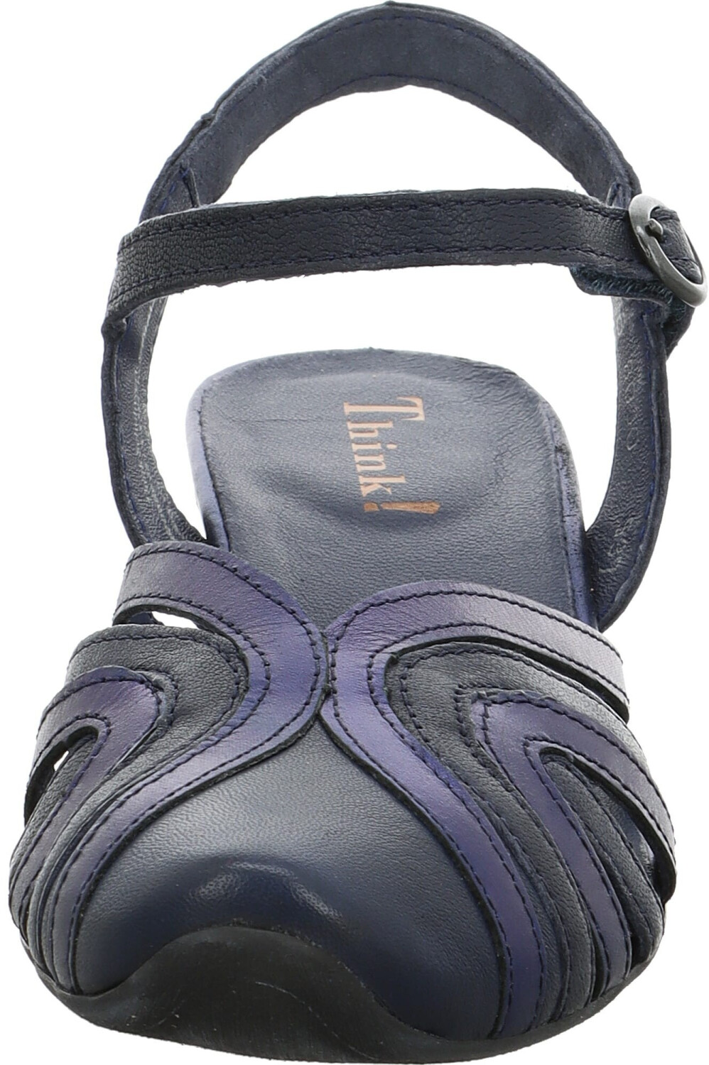 Think Aida Sandalette with fashionable color details black