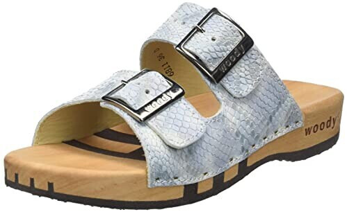 Woody Shoes Maxima wooden shoe blue
