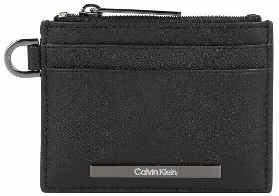 Calvin Klein Modern Bar Credit Card Wallet black (K50K511670-BEH)