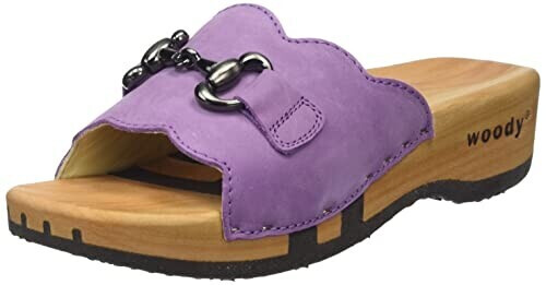 Woody Shoes Annika wooden shoe lilac