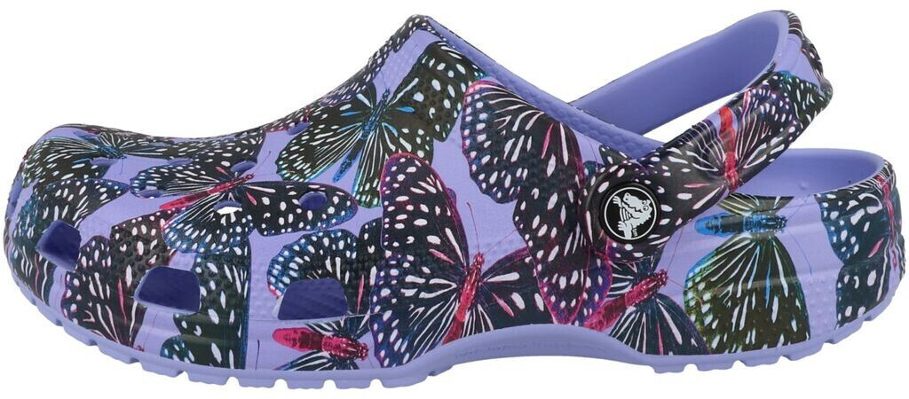 Crocs Classic Butterfly Clogs blue
