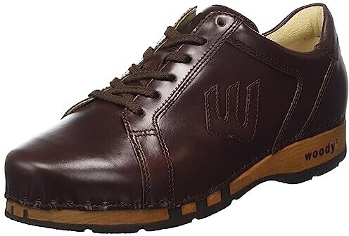 Woody Shoes Wayne wooden shoe dark brown