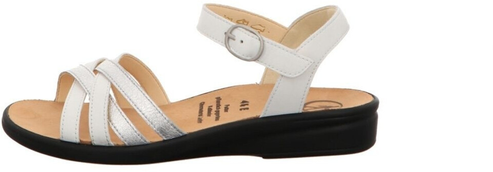 Ganter Comfort Sandals Sonnica E MILK SILVER white