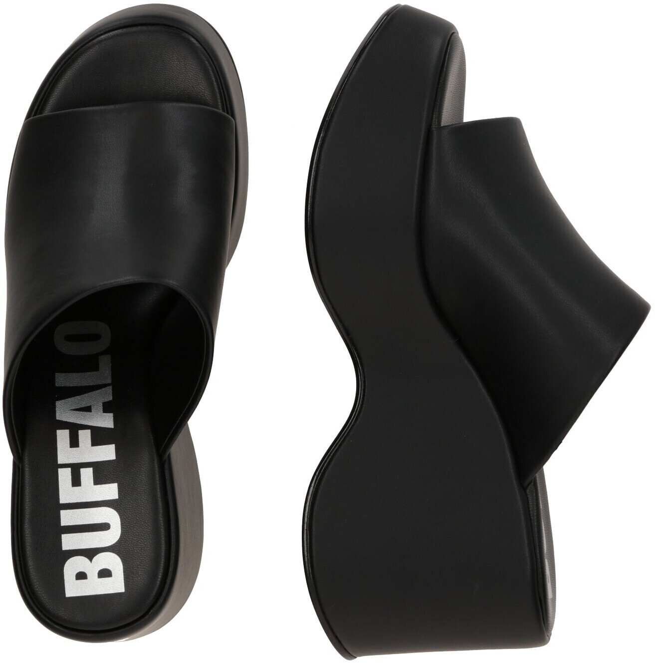 Buffalo Pantolette 'JOY' black 15878734