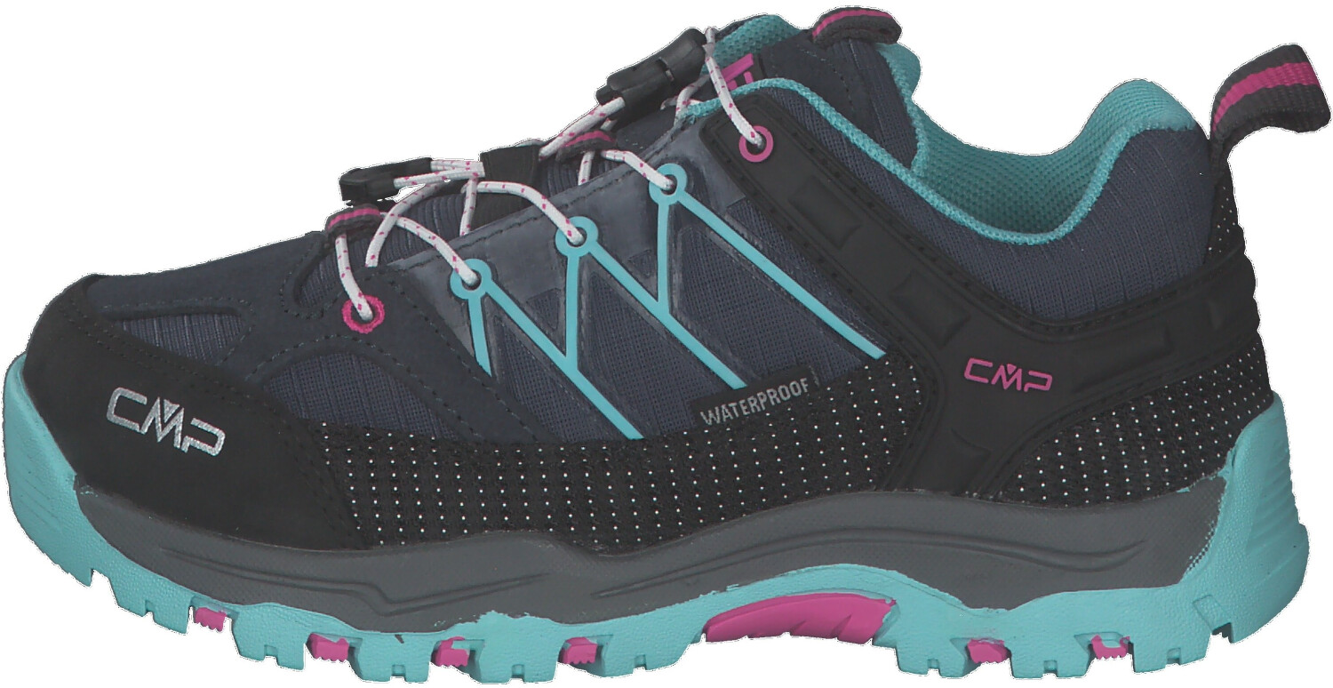 CMP Rigel Low Shoe Wp trekking hiking shoes b blue acqua