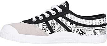 Kawasaki Footwear News Paper Canvas Shoe Low-top 1002 white