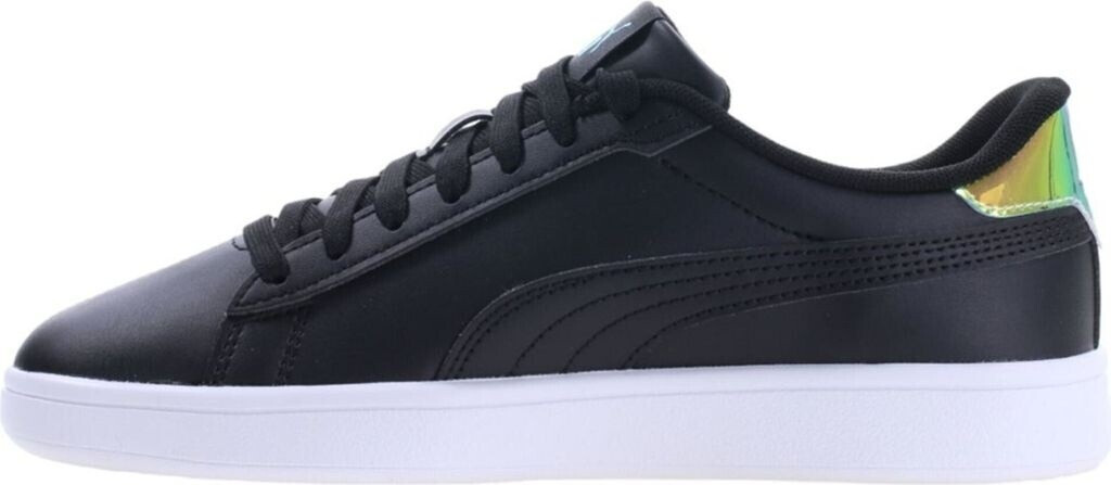Puma Smash 3 0 L Crystal Wings Jr Sneaker black white team aqua