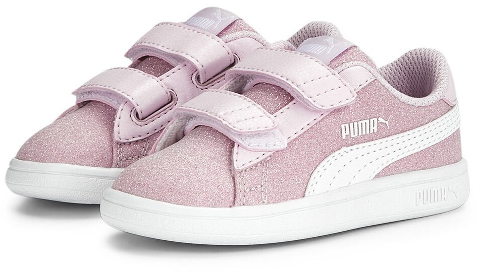 Puma Smash v2 Glitz Glam V Inf Baby (367380) pearl pink/puma white