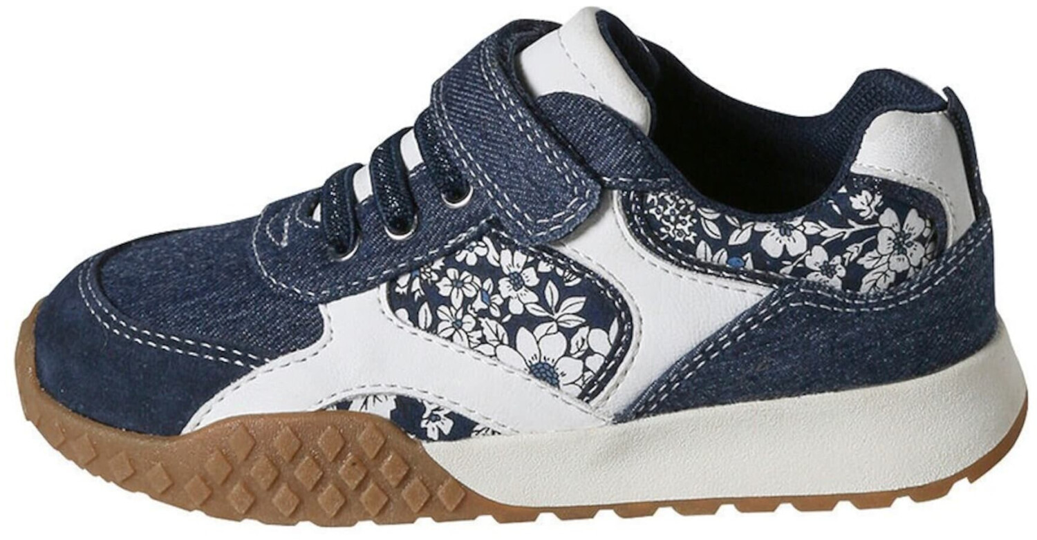 Vertbaudet Sneaker elastic laces Kindergarten collection Denim Brut