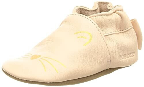 Robeez Goldy CAT crib shoe light pink