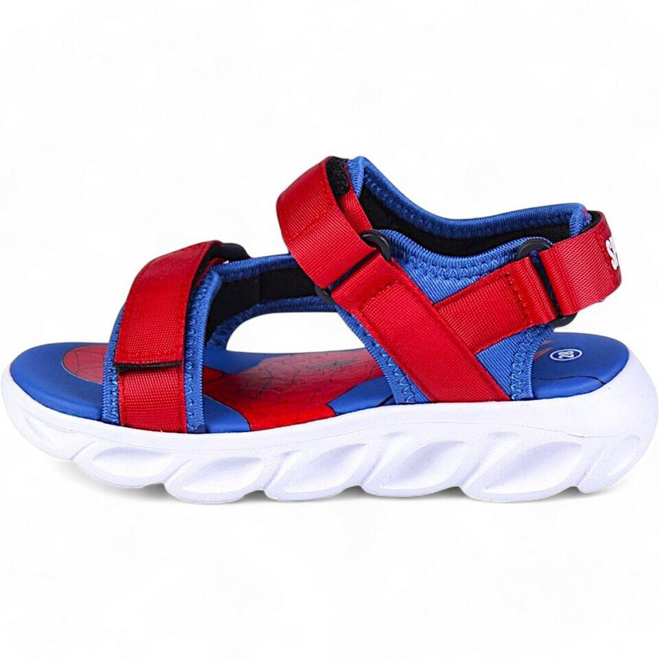 Spider Man Kids Shoes Sandals Velcro Closure blue