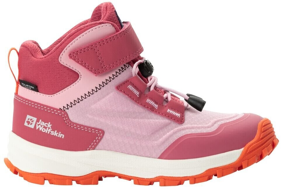 Jack Wolfskin Kids Cyrox Texapore Mid Shoes pink