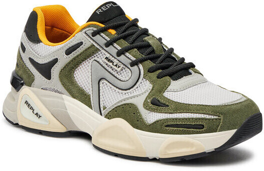 Replay Sneakers GMS9M 000 C0002T Mil Grn Grey 2298 colorful