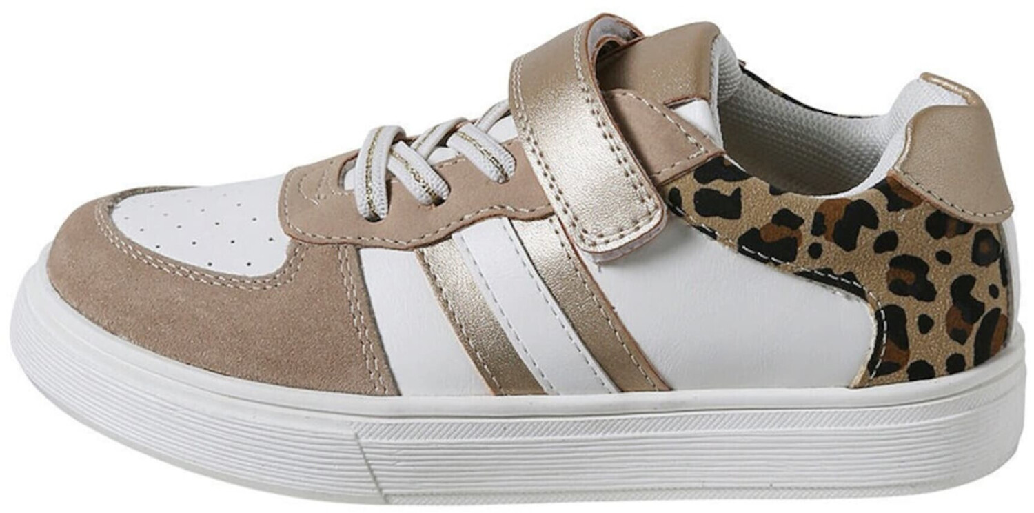 Vertbaudet Sneaker elastic laces beige gold
