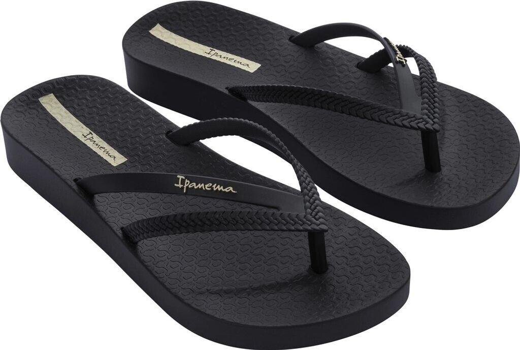 Ipanema Bossa Soft V Fem 82840 flip-flops black