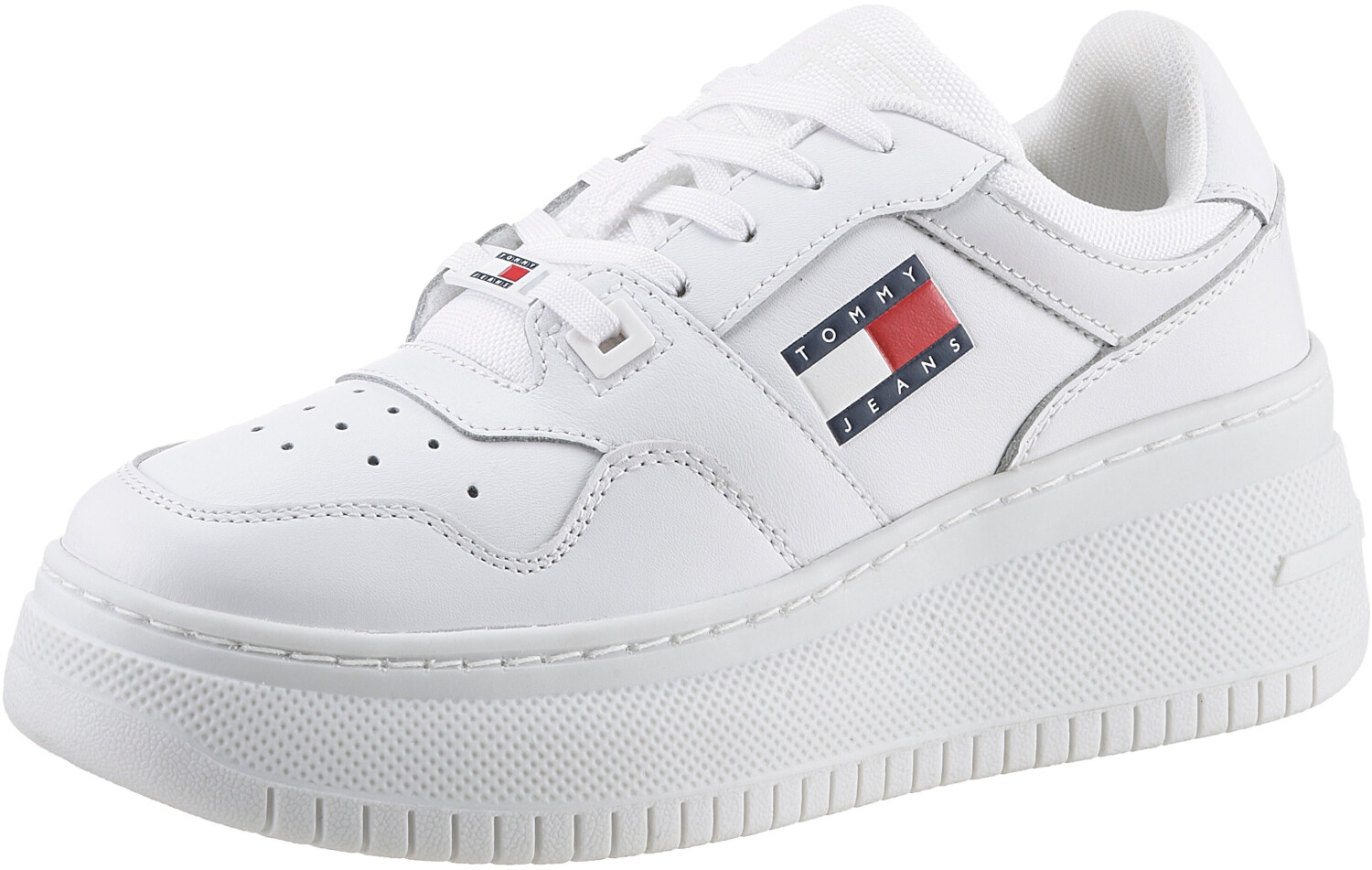 Tommy Hilfiger Flatform Sneaker Retro Shoes white