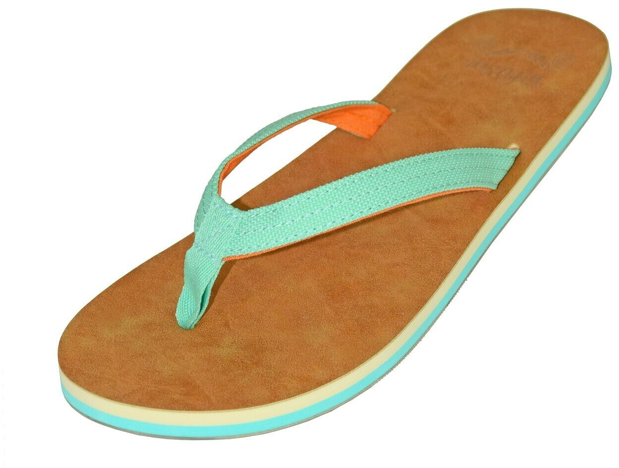 MADSea Tropical Toe-Post Sandal Flip-Flops turquoise blue green