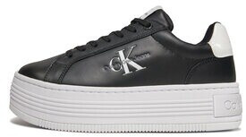 Calvin Klein Sneakers Bold Platf Low Lace Lth Ml Met YW0YW01431 black