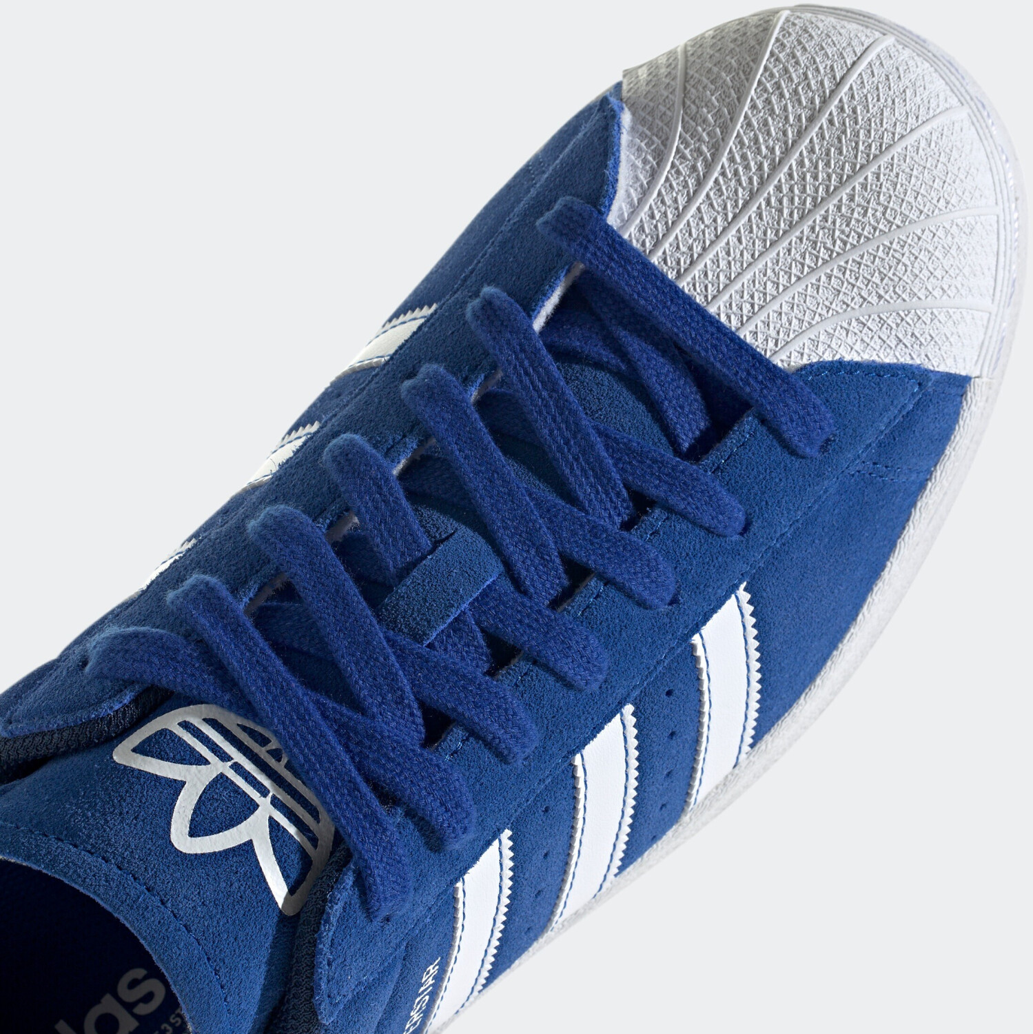 Adidas originals superstar suede blue best sale