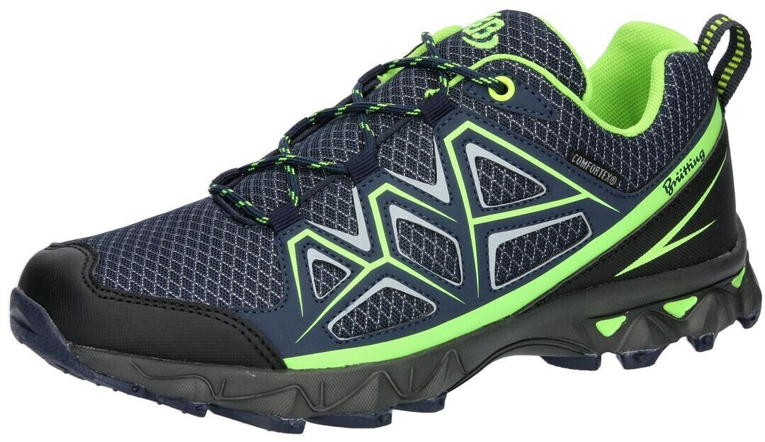 Brütting Power Walking Shoes navy lemon