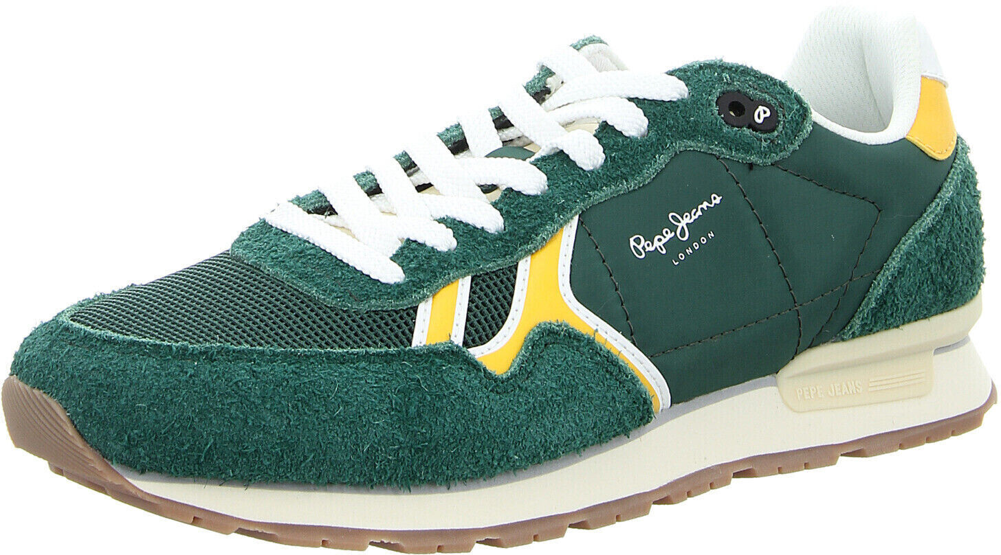 Pepe Jeans Sneakers Brit Fun M PMS31046 green