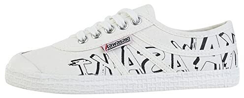 Kawasaki Footwear Graffiti Canvas Shoe Low-top 1002 white